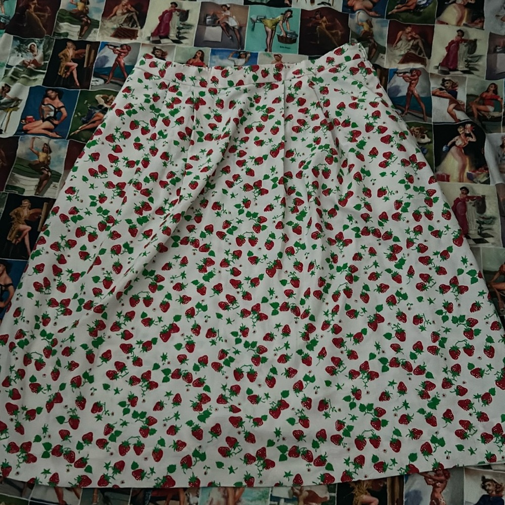 Strawberry Vintage skirt